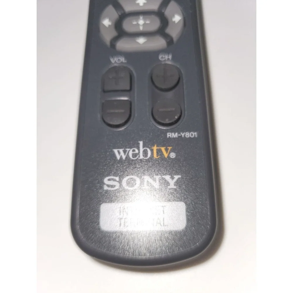 Sony webTV‎ Remote Control RM-Y801